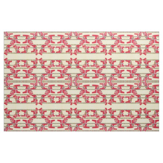 Tissu Dala Horses Fabric (Fat Quarter)