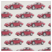 Tissu d'Alfa Romeo TZ2 (Échantillon)