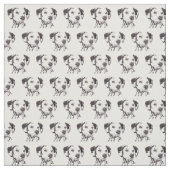 Tissu dalmatien d'art de chien (Échantillon)