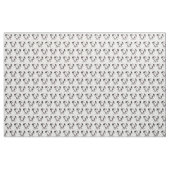 Tissu dalmatien d'art de chien (Fat Quarter)