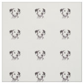 Tissu dalmatien d'art de chien (Échantillon)