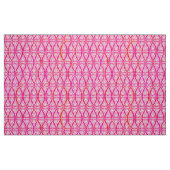 Tissu damas arabesque - fraise rose (Fat Quarter)