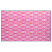 Tissu damas arabesque - fraise rose (Yard)