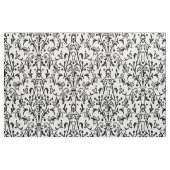 Tissu Damas blanc et noir (Fat Quarter)