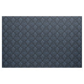 Tissu Damas bleu sur bleu foncé (Fat Quarter)