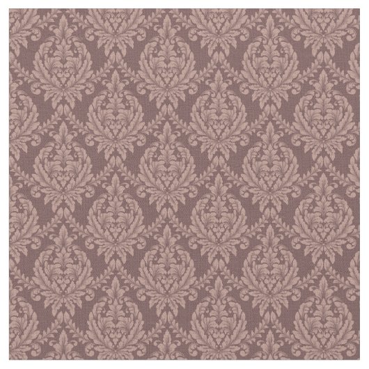 Tissu Damas de cacao (Fermer)