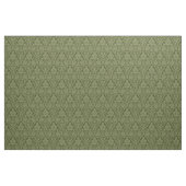 Tissu Damas génoise de la Renaissance, Vert olive (Yard)