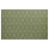Tissu Damas génoise de la Renaissance, Vert olive (Fat Quarter)