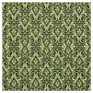 Tissu Damas jaune