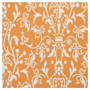 Tissu Damas Orange