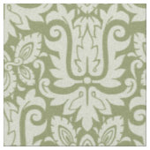 Tissu Damas, vert saule, 1885 (Fermer)