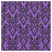 Tissu Damas violet (Détail)
