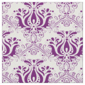 Tissu Damas violet filigree (Fermer)