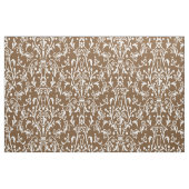 Tissu Damask Brown (Fat Quarter)