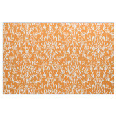 Tissu Damask Orange (Fat Quarter)