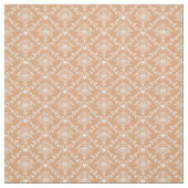 Tissu Damassé à cœur doré (Échantillon)