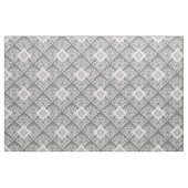 tissu damassé baroque blanc (Fat Quarter)