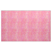 Tissu Damassé d'arabesque - nuances du rose de corail (Yard)