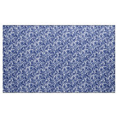 Tissu Damassé de chardon de William Morris, bleu de (Yard)