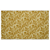 Tissu Damassé de chardon de William Morris, or de (Fat Quarter)