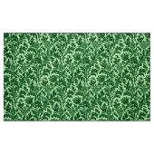 Tissu Damassé de chardon de William Morris, vert vert (Fat Quarter)