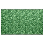 Tissu Damassé de chardon de William Morris, vert vert (Yard)
