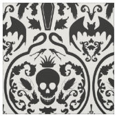 Tissu Damassé de Hallowe'en (Échantillon)