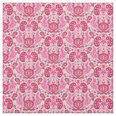 Tissu Damassé de rein dans le rose (Échantillon)