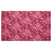 Tissu Damassé de William Morris, rose de fuchsia (Fat Quarter)