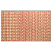 Tissu Damassé maure d'Ikat - mandarine (Yard)