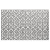 Tissu Damassé noire et blanche (Fat Quarter)