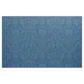 Tissu Damassé Renaissance - Bleu Paon (Fat Quarter)