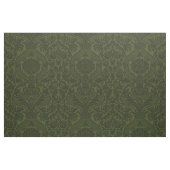 Tissu Damassé Renaissance - Vert foncé (Fat Quarter)
