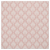Tissu Damassé rose (Échantillon)