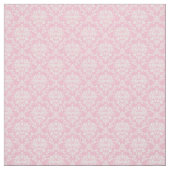 Tissu Damassé rose et blanche (Échantillon)