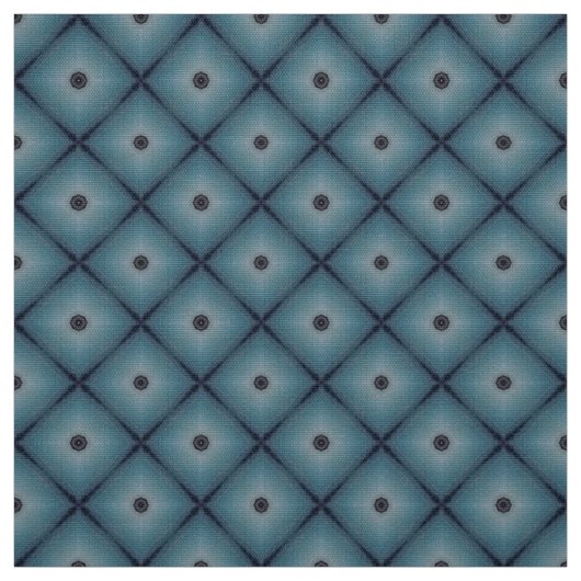 Tissu d'ameublement bleu cyan Glitch2 (Échantillon)