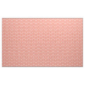 Tissu d'ameublement Chevron Corail (Yard)
