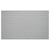 Tissu d'ameublement Chevron Gris et Blanc (Fat Quarter)
