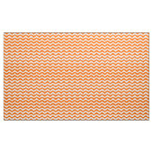 Tissu d'ameublement Chevron Orange au mètre (Yard)