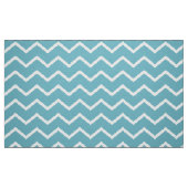 Tissu d'ameublement Chevron sarcelle (Fat Quarter)