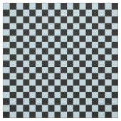 Tissu Damier bleu et noir (Échantillon)