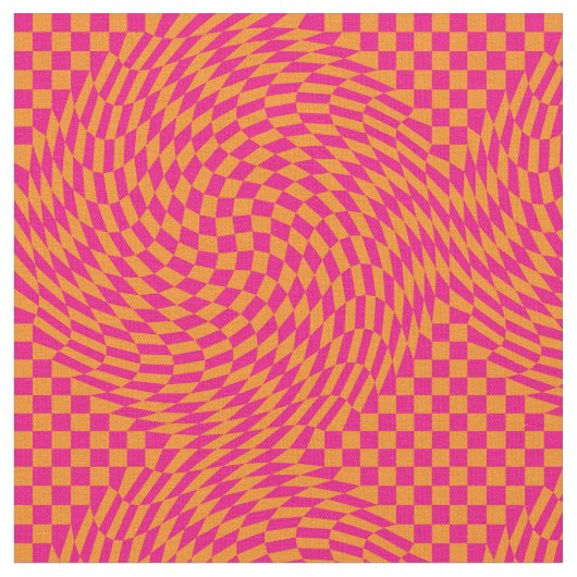 Tissu Damier d'art op (Fermer)