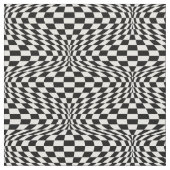 Tissu Damier d'art op (Fermer)