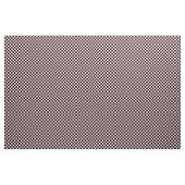 Tissu Damier pêche et noir (Yard)