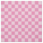 Tissu Damier rose (Échantillon)