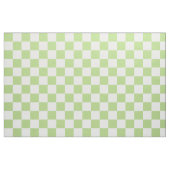 Tissu Damier vert pâle et blanc (Fat Quarter)