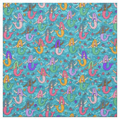 tissu d'amis mermaid (Échantillon)
