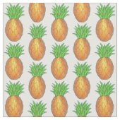 Tissu d'ananas tropique (Fermer)