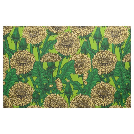 Tissu Dandelions (Fat Quarter)