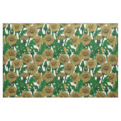 Tissu Dandelions sur blanc (Yard)